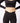Crisscross Hourglass® Bell Bottom with Pockets - Black