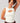 Peekaboo Crew Tank - Coconut Cream