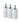 Square Dispenser Bundle - Shampoo, Conditioner, and Body Soap