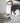 Single Pet Food Bowl - Steel + Ceramic