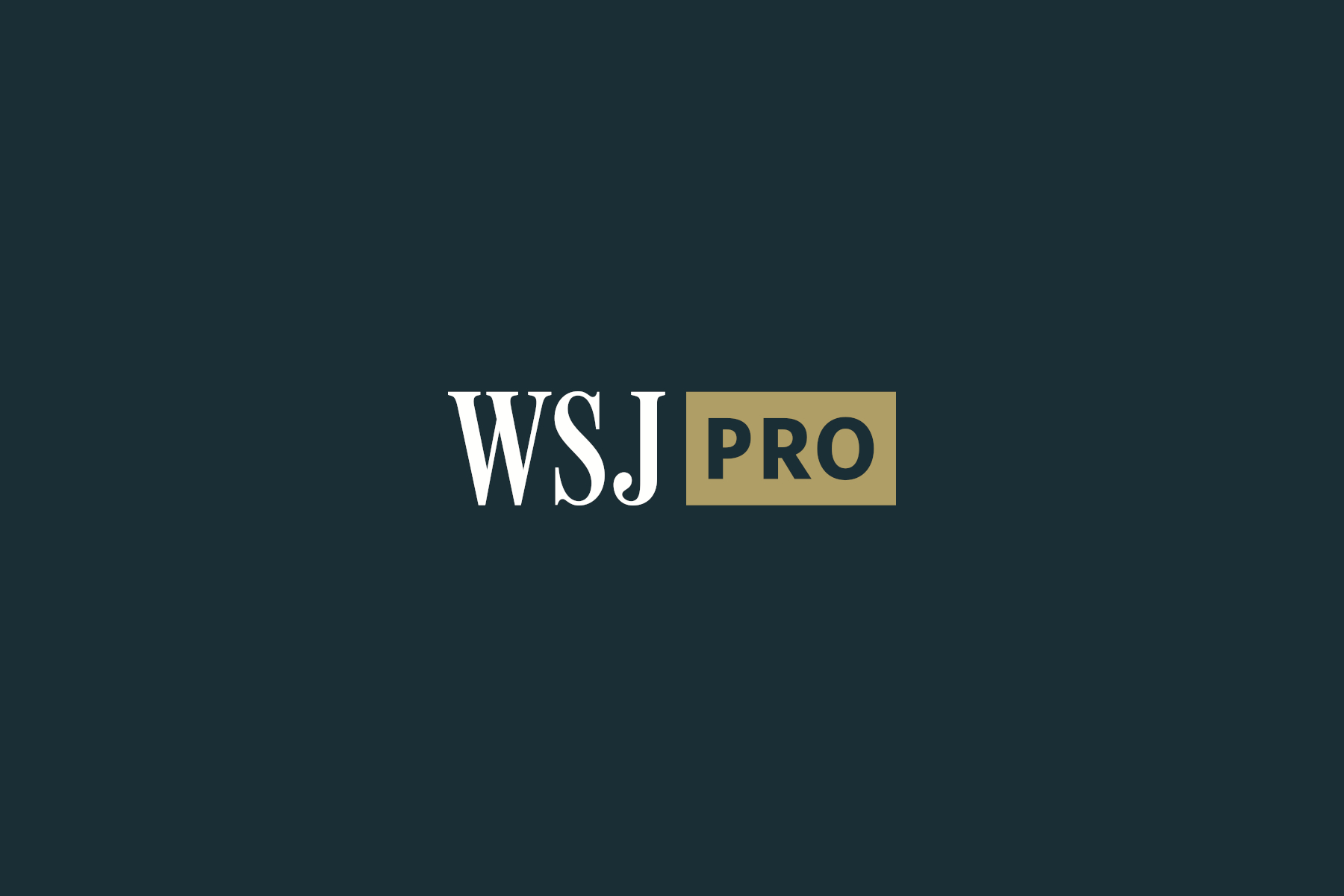 WSJ Pro Logo